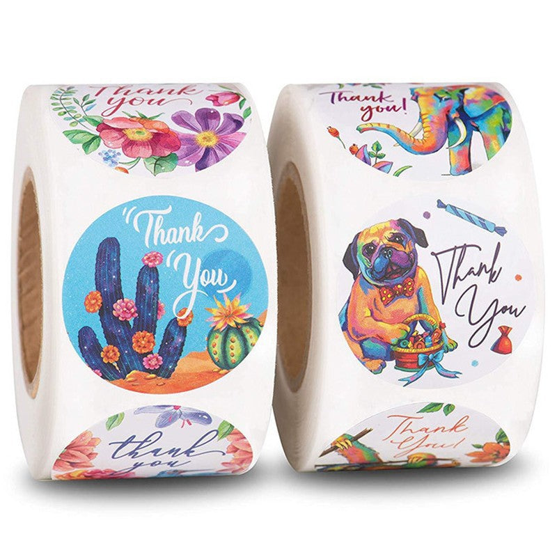 Wholesale Coated Paper Self-adhesive Marine Biological Stickers